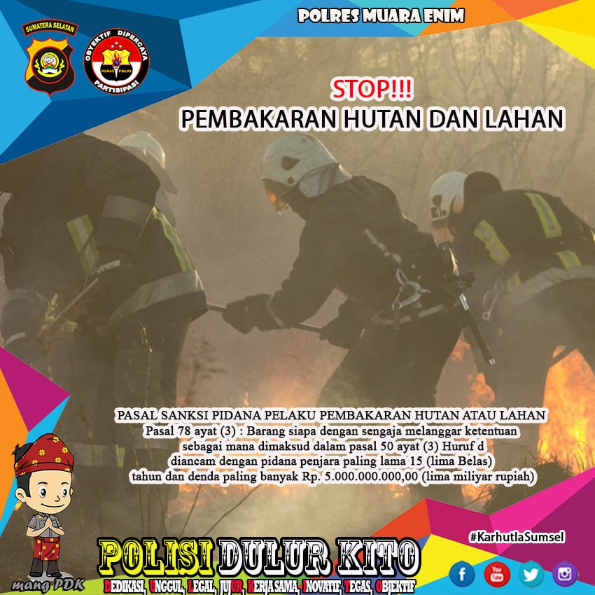 POLRES MUARA ENIM tweet media