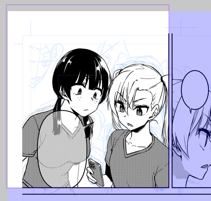 フキダシで隠れてしまうおっ…長所の供養…。 