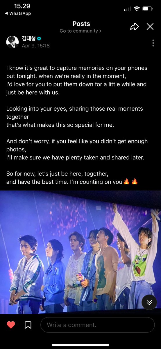 Nangis bgt ya Allah, semoga desember bisa nonton kalian (aminn) 😭🙏🏻💜