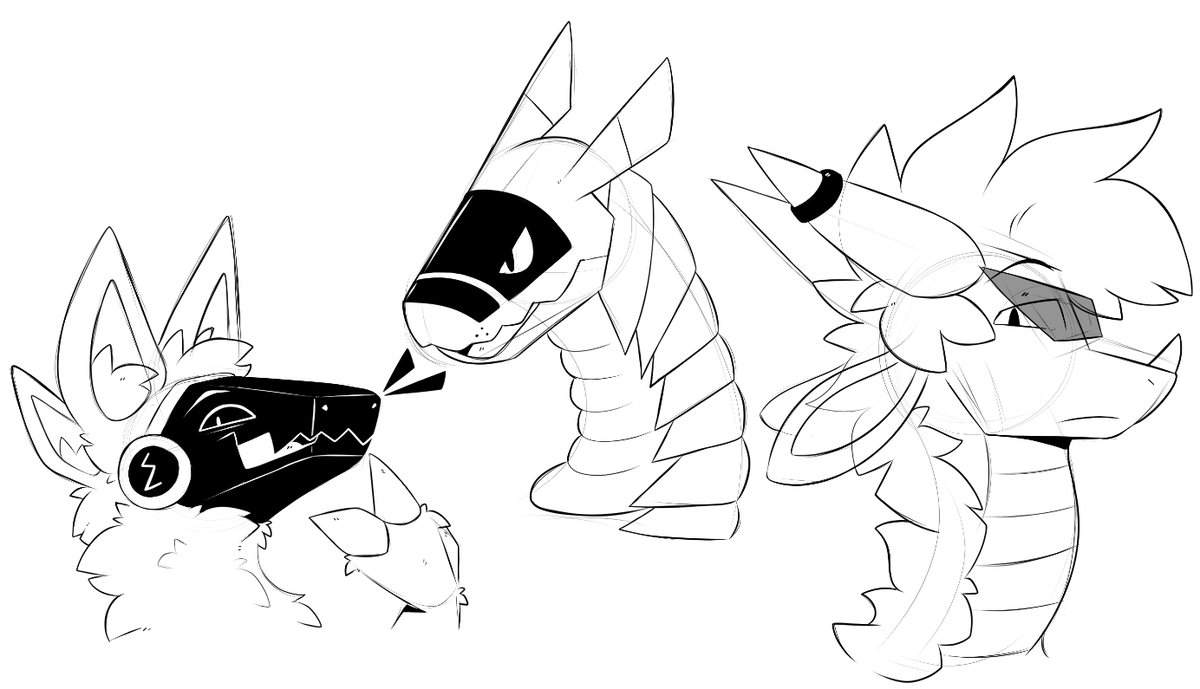 Tlavoh's tweet photo. Had fun sketching these https://t.co/JdUc2NS3gK