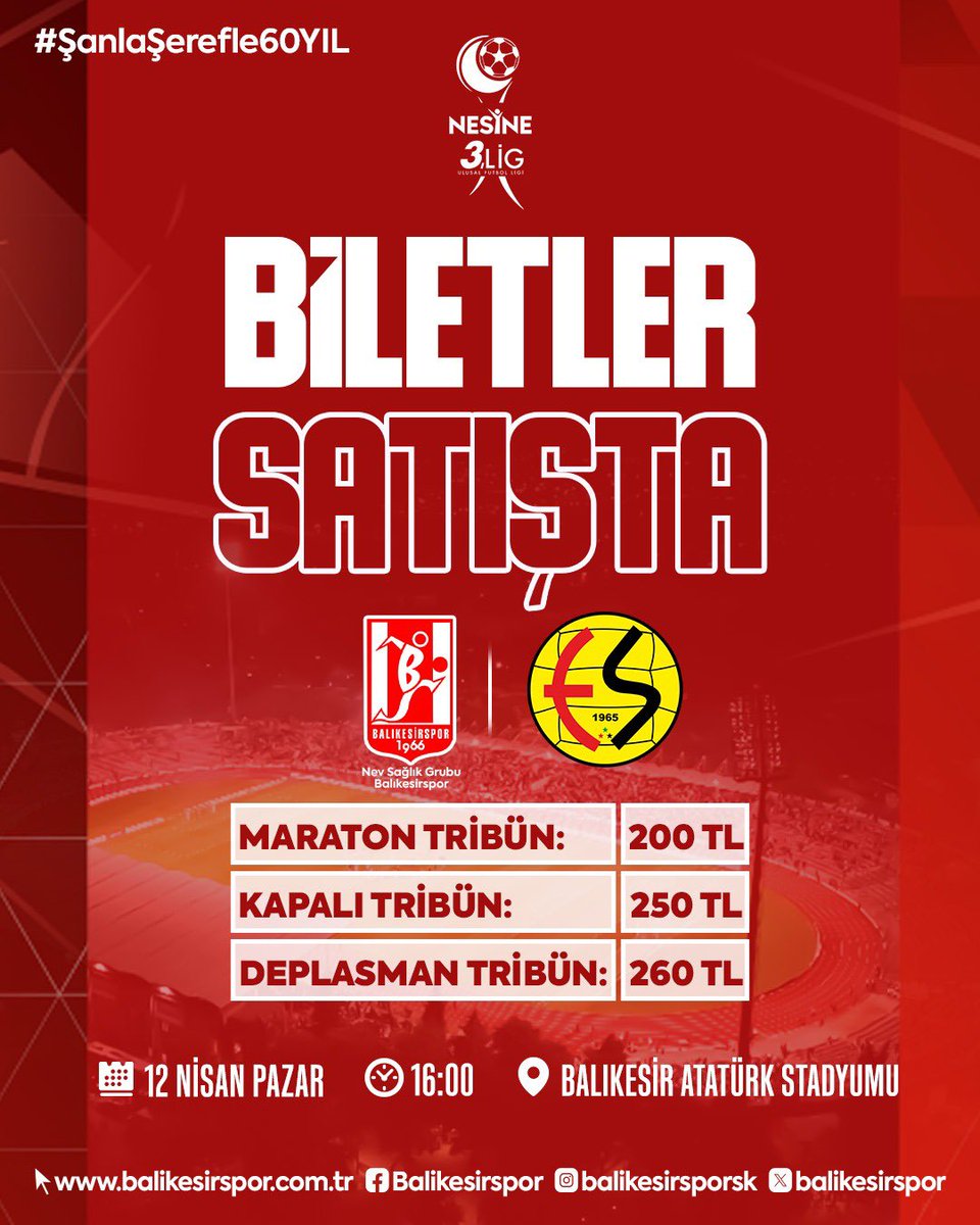 Nev Sağlık Grubu Balıkesirspor tweet media