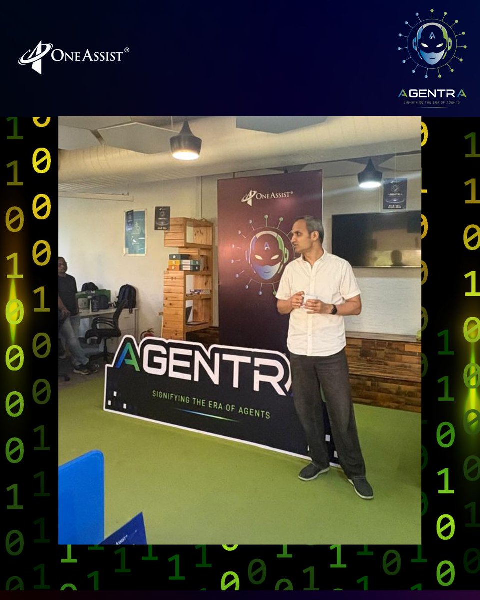 oneassist_in's tweet image. Agentra begins - where intelligence meets action and innovation moves from thought to reality.

This isn’t just the start of an event.
It’s the start of what AI can become.

#Agentra #AIInAction #FlagOff