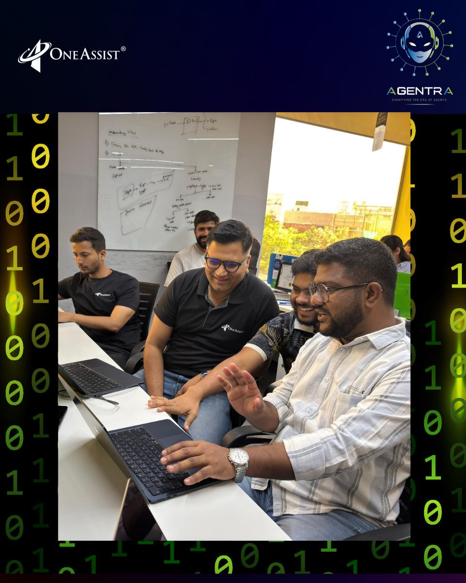 oneassist_in's tweet image. Agentra begins - where intelligence meets action and innovation moves from thought to reality.

This isn’t just the start of an event.
It’s the start of what AI can become.

#Agentra #AIInAction #FlagOff