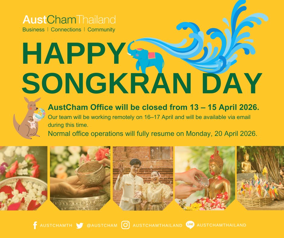 AustCham Thailand tweet media