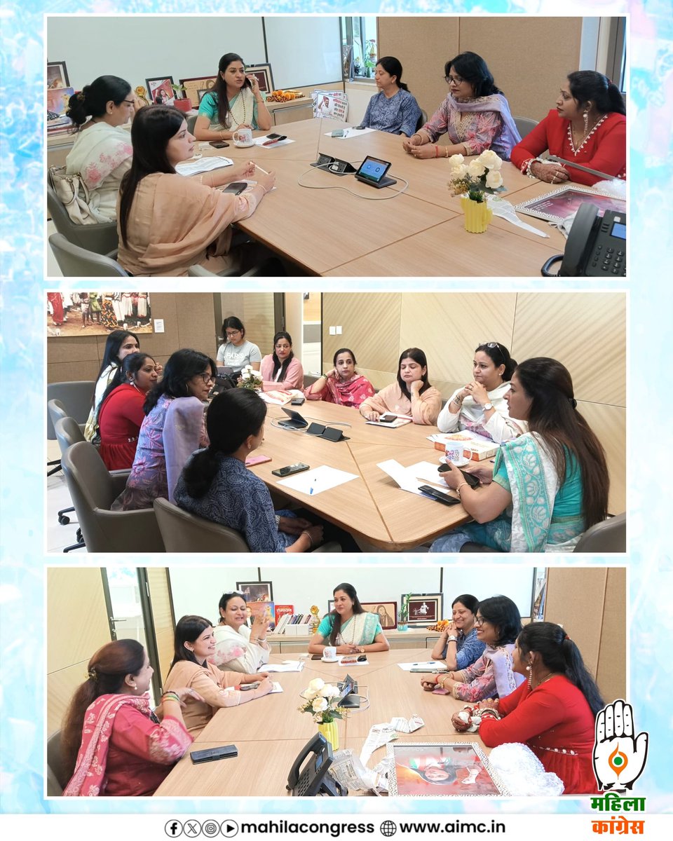 All India Mahila Congress tweet media