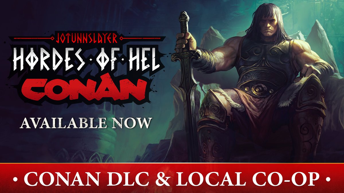 Jotunnslayer: Hordes of Hel - Conan DLC Out Now! tweet media