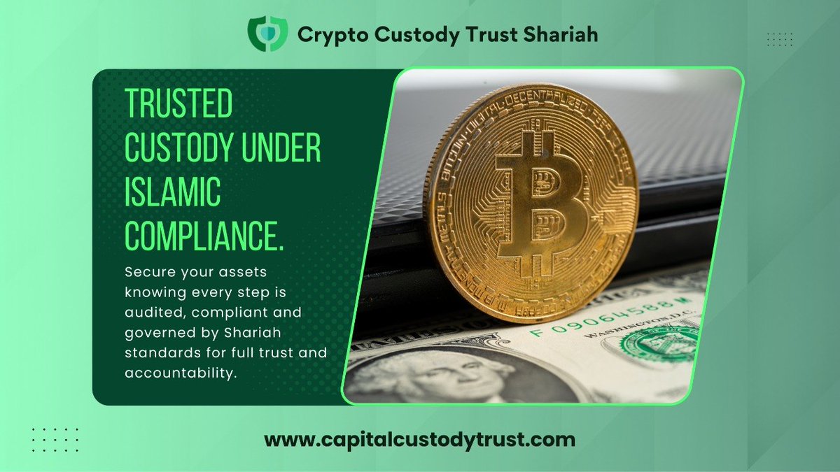 shariahcustody's tweet image. Trusted custody under Shariah standards. 🌙🔐

Every step of our process is audited and governed for full accountability. Secure your digital assets with the integrity they deserve. 🛡️✨

 capitalcustodytrust.com

#halalcrypto #shariahfinance #cryptocustody #islamicfinance