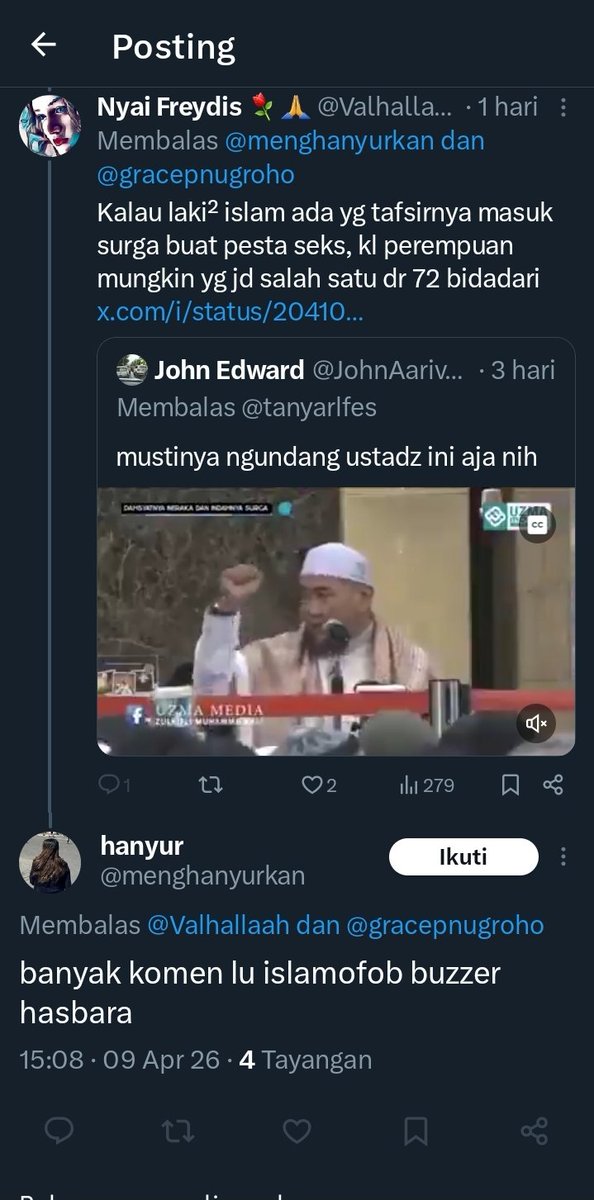 Nyai Freydis ⚘️ 🙏 tweet media