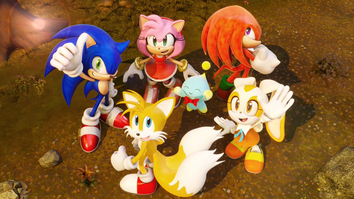 Enjoying nature with the team