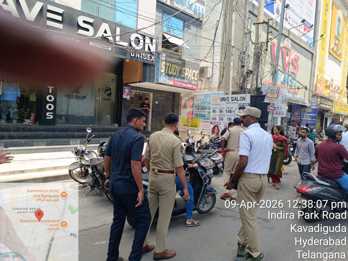 Hyderabad Traffic Police tweet media