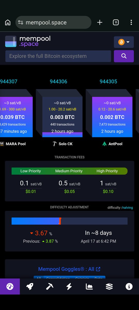 Another solo block mined!!!