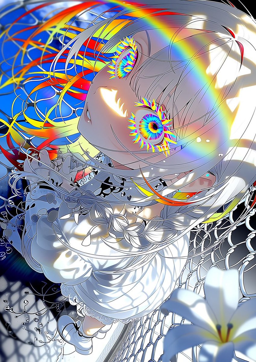 Pastel_Illust_'s tweet photo. 🌈Distortion🌈 https://t.co/iNkaYyy5Kl