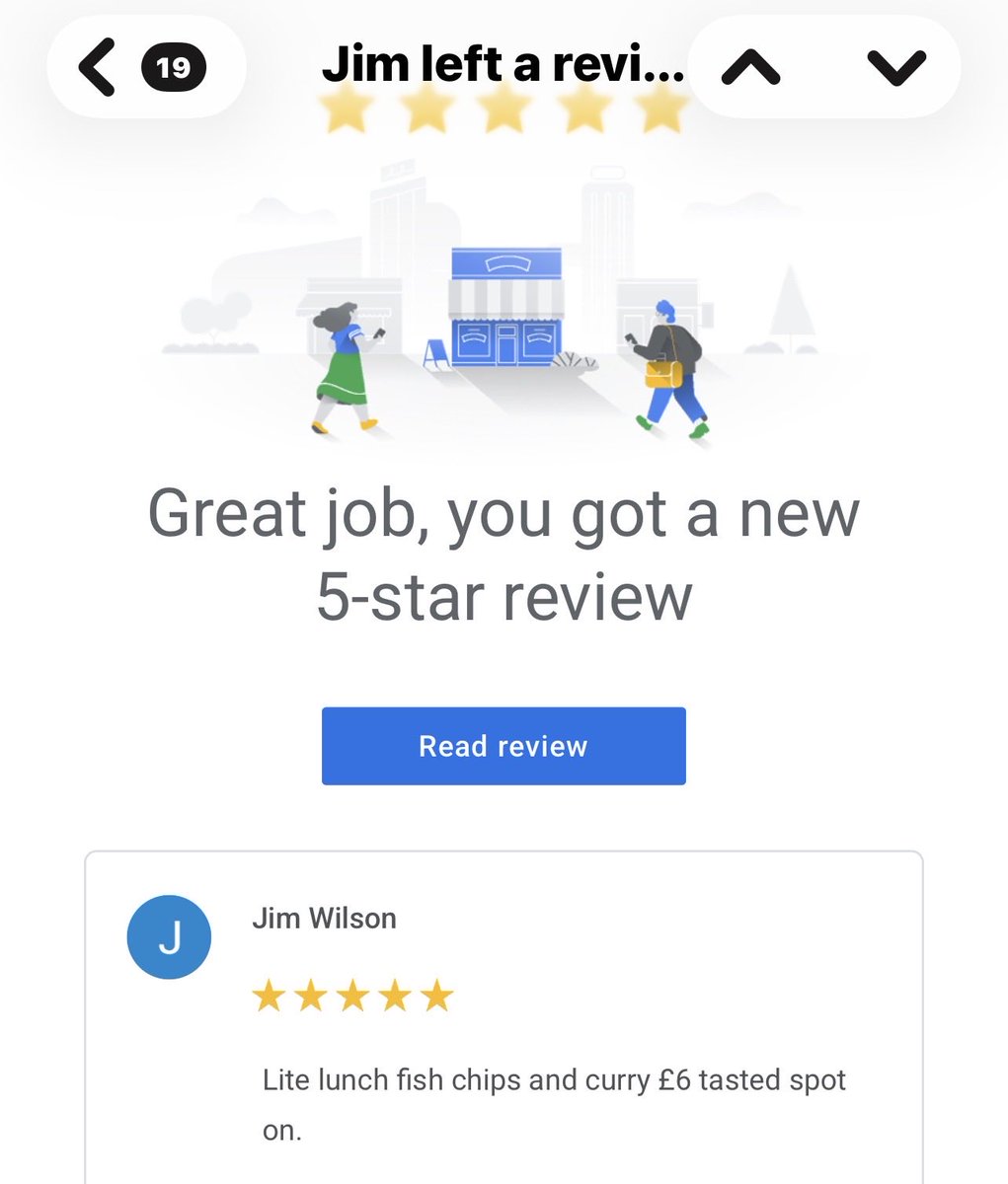 We love our food, don’t just take our word for it check out one of this weeks reviews