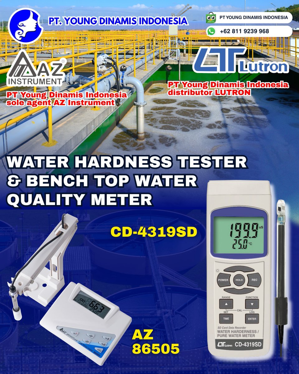 youngdinamis's tweet image. #YoungDinamis #AZ #Lutron #WastewaterTreatment #AirLimbah #IPAL #WaterTreatment #KualitasAir #PengolahanAir #MonitoringAir #LaboratoriumLingkungan #DinasLingkunganHidup #KLHK #BRIN #BSN #PUPR #PDAM #PAL #PALIndonesia #Sucofindo #SurveyorIndonesia #IndustriManufaktur