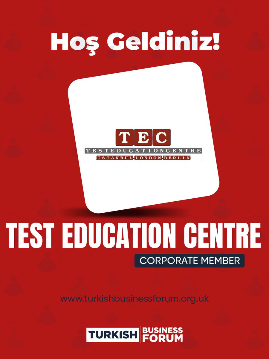 tbforguk's tweet photo. İstanbul’dan Londra’ya, Londra’dan Berlin’e uzanan bir başarı hikayesi! 🎓
Test Education Centre , kurumsal üyemiz olarak Turkish Business Forum ailesine katıldı. Eğitim ve iş dünyasını birleştiren bu yeni yolculuğa hoş geldiniz! 🤝
#TestEducationCentre #Eğitim #GlobalEducation https://t.co/hnH8cWc3yQ