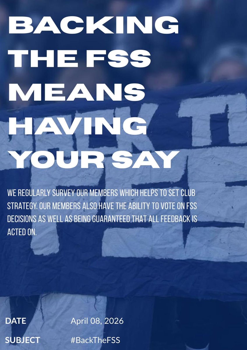 FalkirkfcSS's tweet image. Backing the FSS means #HavingYourSay

Your opinions shape decisions, guide strategy, and drive our club forward. Every vote. Every piece of feedback. It matters. 

Join us today
🔗 falkirksupporters.org/join-us/ 

#HaveYourSay #BackTheFSS