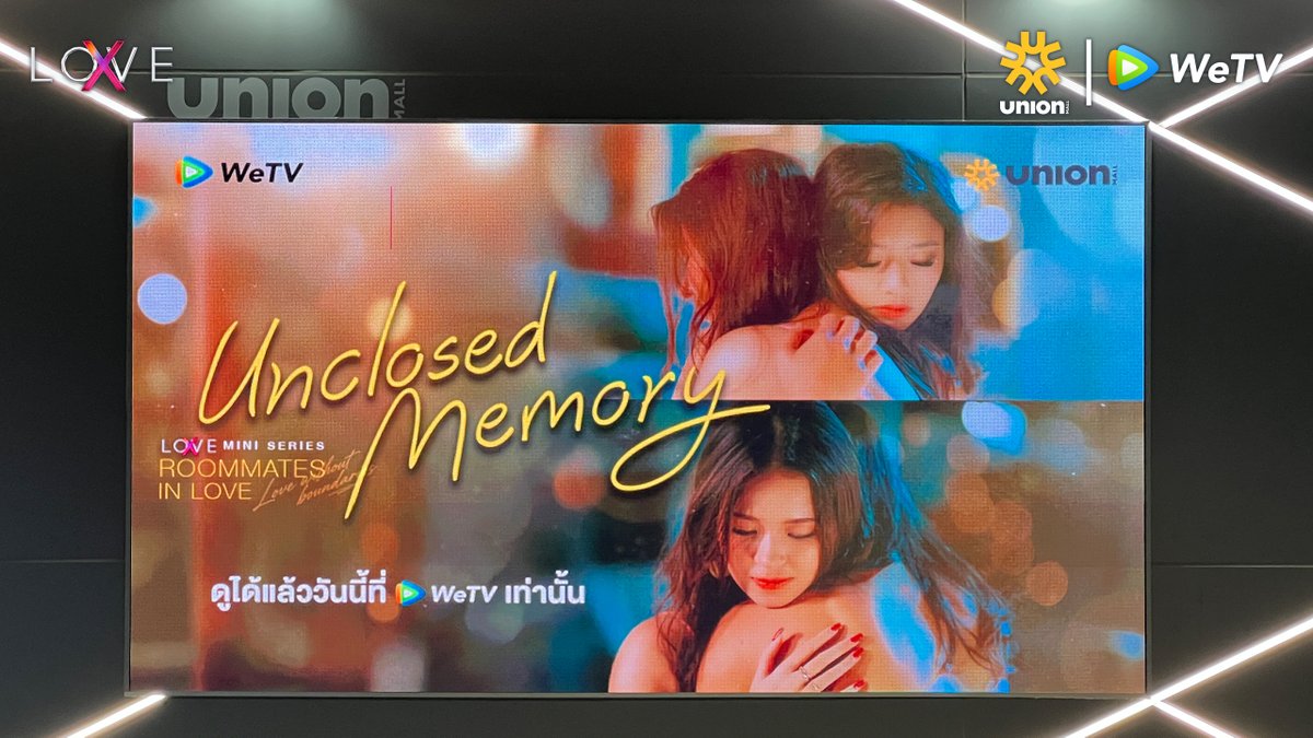 LoveX_Reality's tweet photo. Kanom และ Ice จากเรื่อง Unclosed Memory แวะมาหาทุกคนที่ ยูเนี่ยนมอลล์แล้วน้า💞
📸 ทุกคนสามารถมาแวะถ่ายรูปเช็คอินกับพวกเขาทั้งคู่ได้ที่ #UnionMall ตั้งแต่วันที่ 8-14 เมษายนนี้ เท่านั้นน้า❤️
#WeTV #WeTVth #WeTVมินิซีรีส์
#RoommatesinLove #UnclosedMemory https://t.co/ev0ekcSVkk