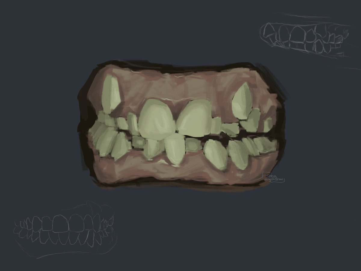 tobymightdraw's tweet photo. Finished version 🦷🦷

#art #artmoots #drawing https://t.co/ZBsJRMpSiC
