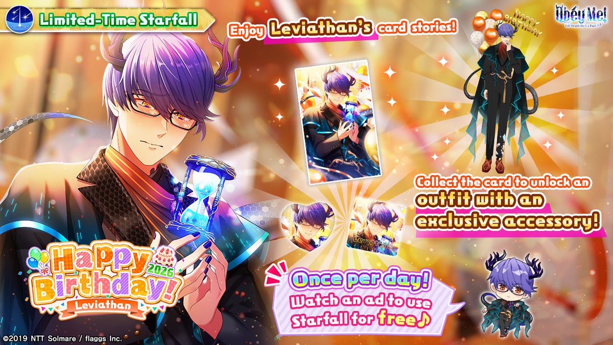 Obey Me! Till Death Do Us Part tweet media