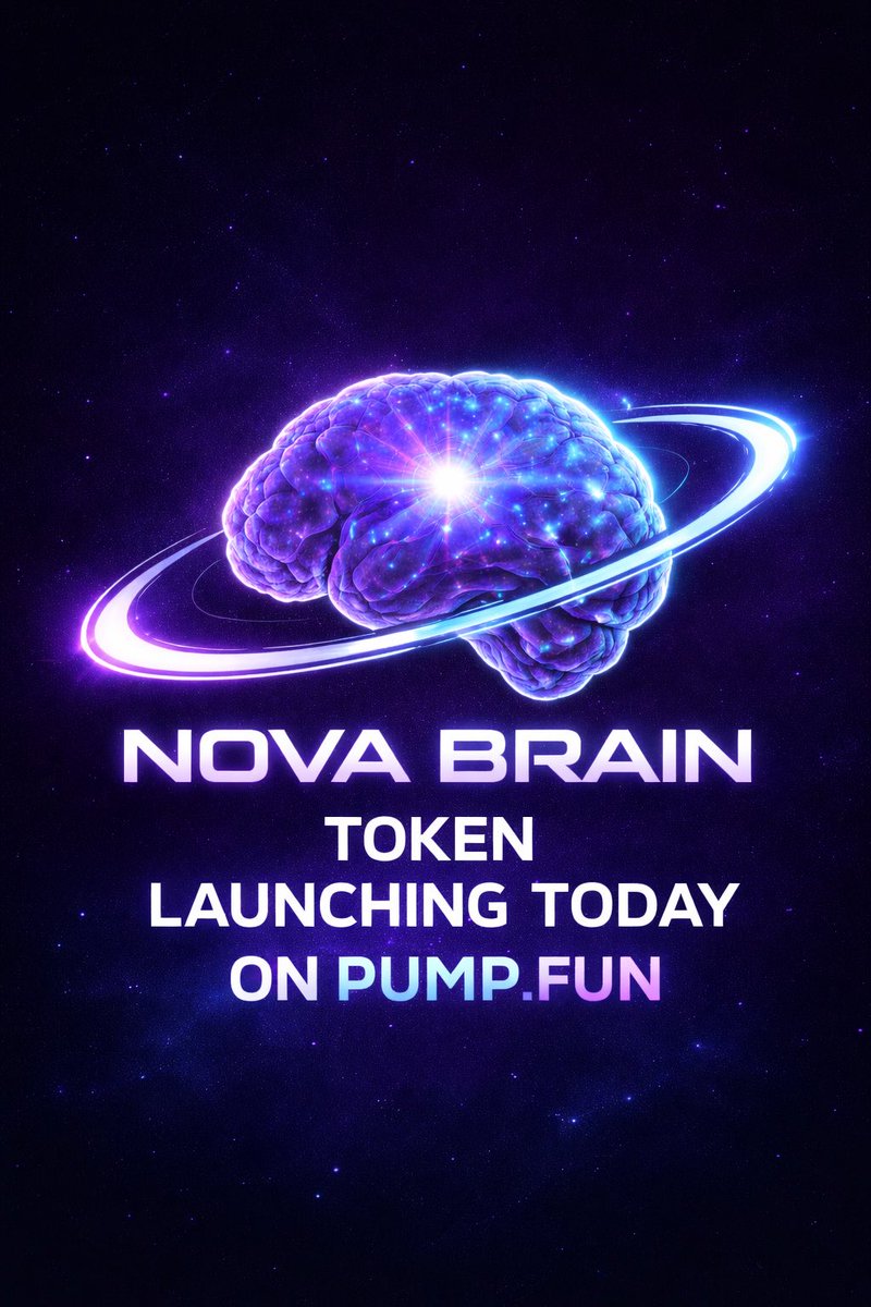 novaconsensus's tweet photo. #NovaBrain #PumpFun #Solana #Crypto #Altcoin #CryptoLaunch #AITrading #DeFi #OnChain #100x https://t.co/zQRzIipo8r