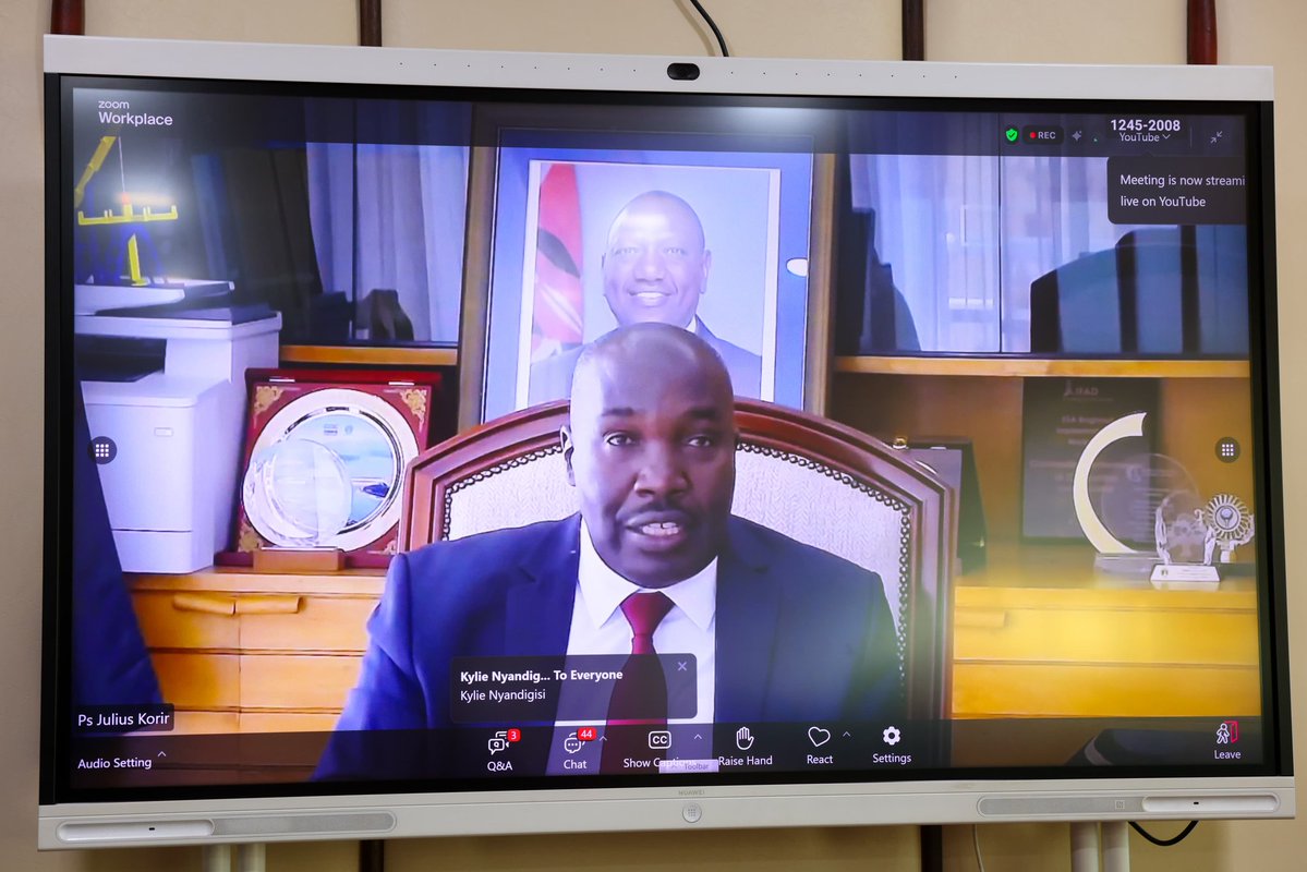 felix koskei tweet media