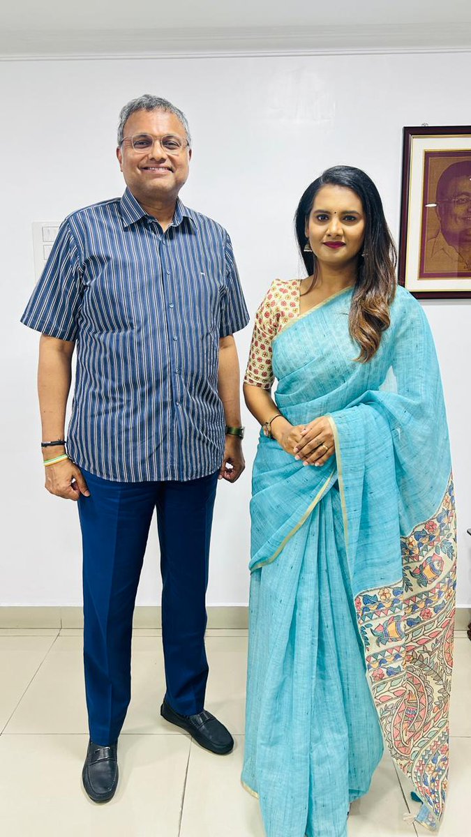 Just wrapped up a highly engaging interview with Sivaganga MP <a href="/KartiPC/">Karti P Chidambaram</a>.

He was candid, sharp, and straight to the point as always.

Interview dropping very soon!

#KartiChidambaram #Congress #TNPolitics #Elections2026