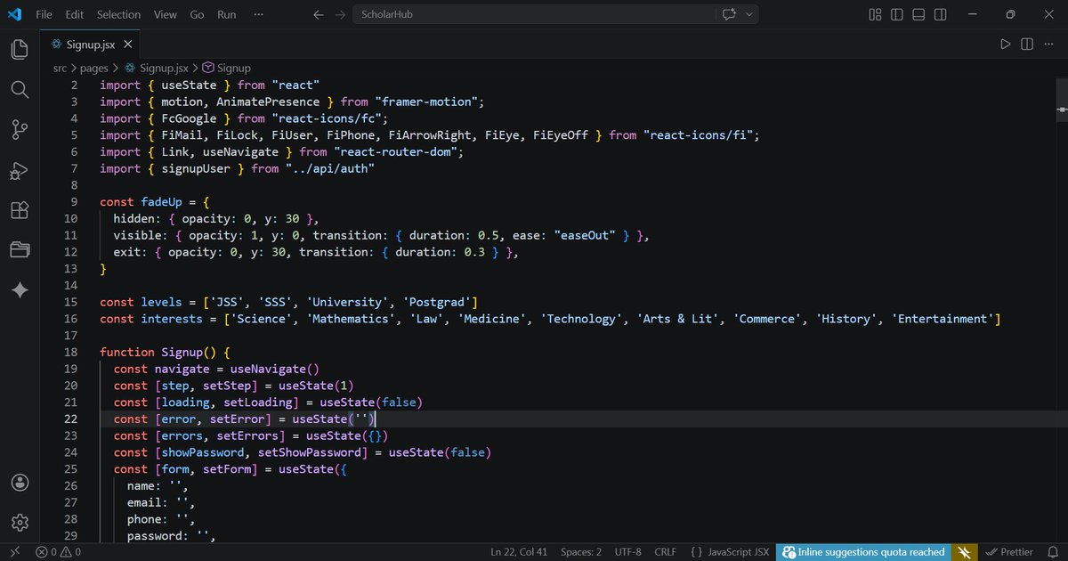 Dev_Anna20's tweet image. Been in VS Code all day lately and I'm not stopping 🔥

Building something, details soon.

My fellow devs, what project are you working on right now? let's connect 👇

#coding #devlife #webdeveloper