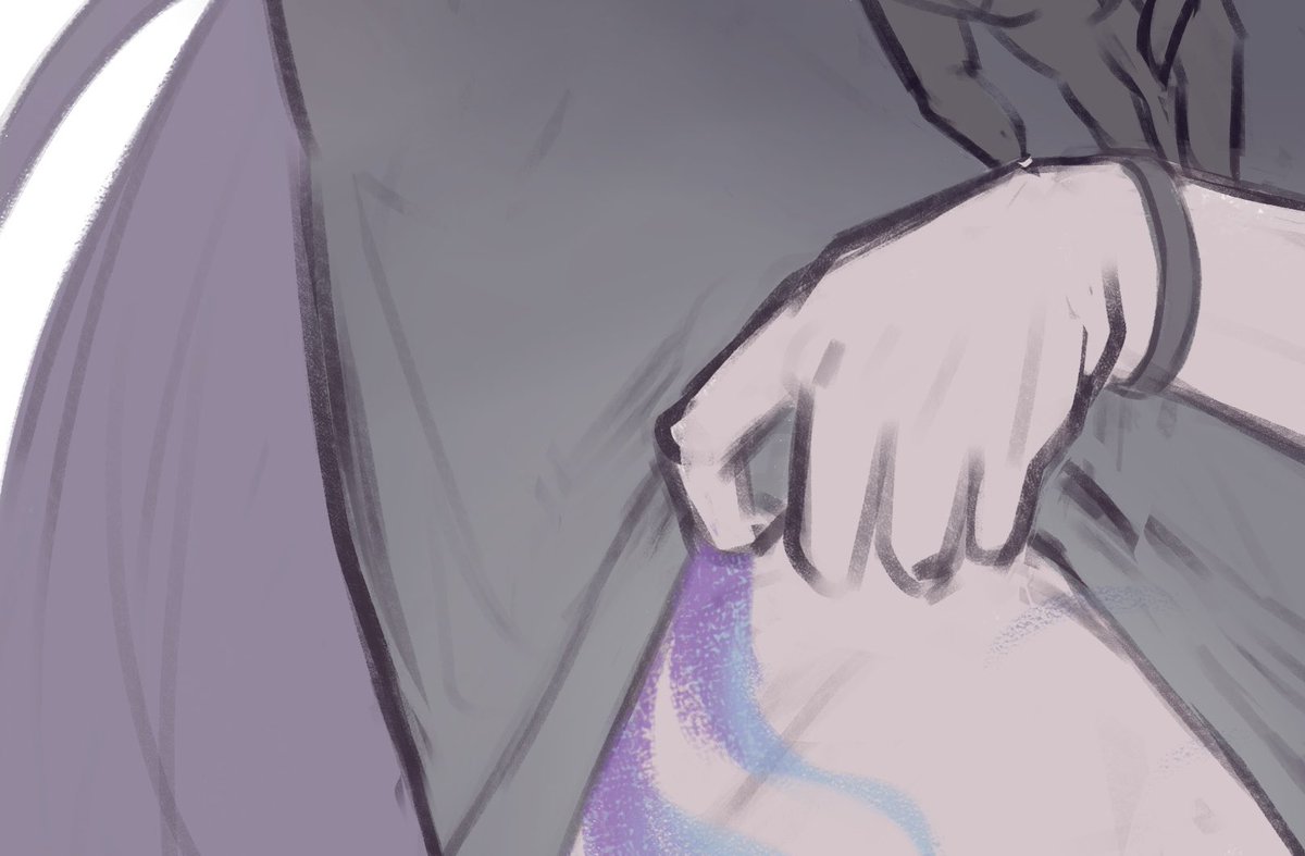 Saw a bunch of Hakkitos doing this and it looked fun! If Hakka reaches 200k this month, I’ll actually finish this (more tummy in full version)