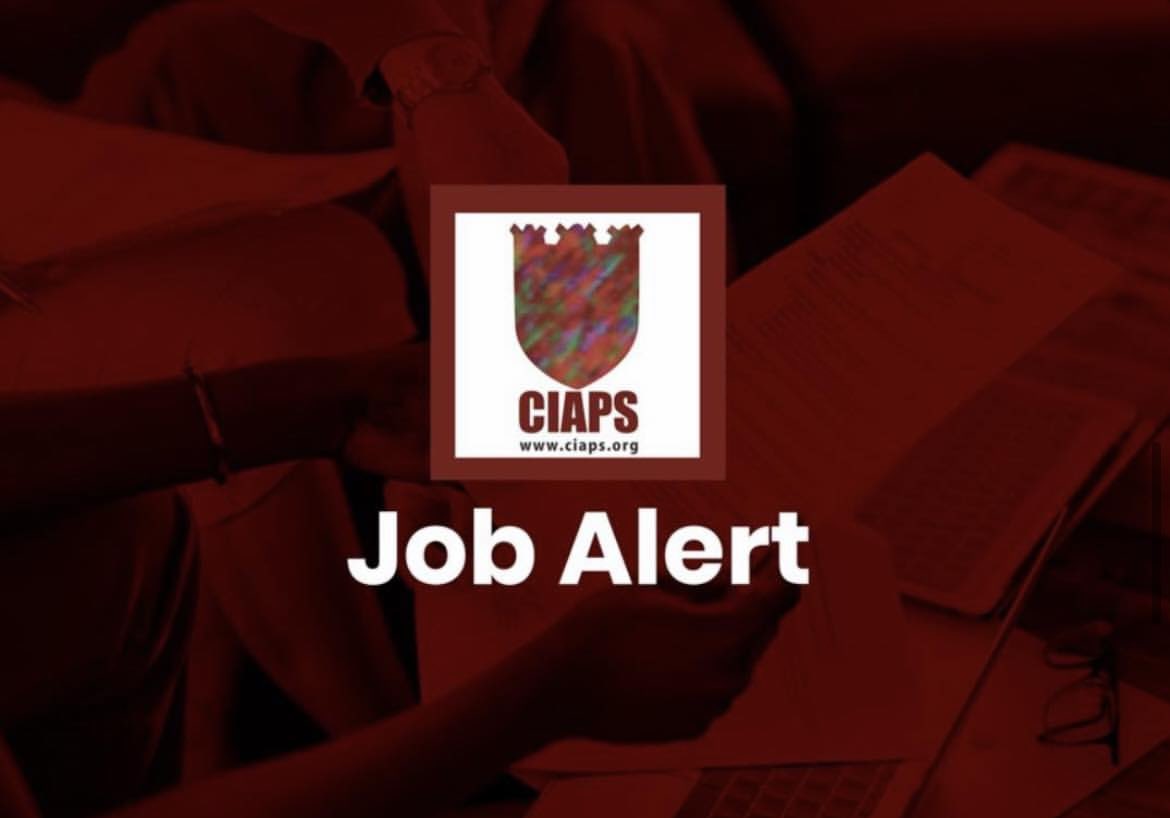 CIAPS_Wall's tweet image. Political and Communication Strategists
Needed, Nigeria

ciaps.org/political-and-… 

#Jobi #jobopportunity #vacancy #ciaps #politicalcampaignstrategy