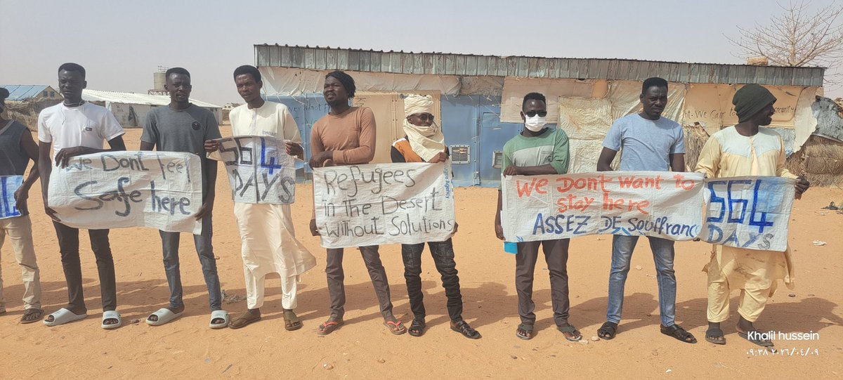 Mayor_refugees's tweet image. ‼️Day 564
The refugees at the Agadez Humanitarian Center have been abandoned in a very catastrophic situation and their rights are being violated by #UNHCR 
@BeltramoPaolo @AlinaCobirlau @MeltingPotEU
