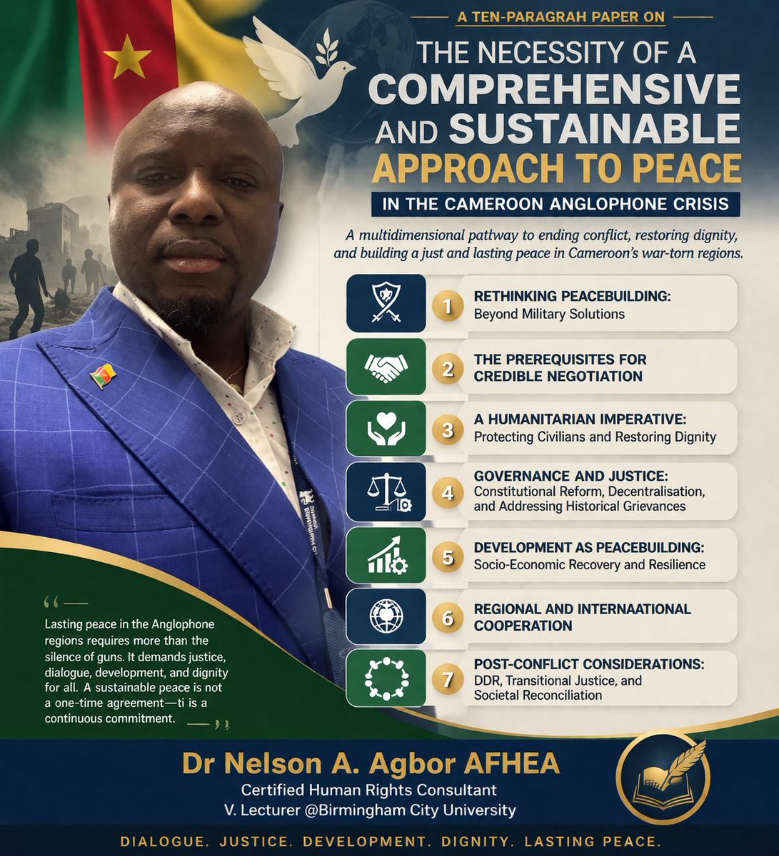 Dr Nelson A. Agbor tweet media