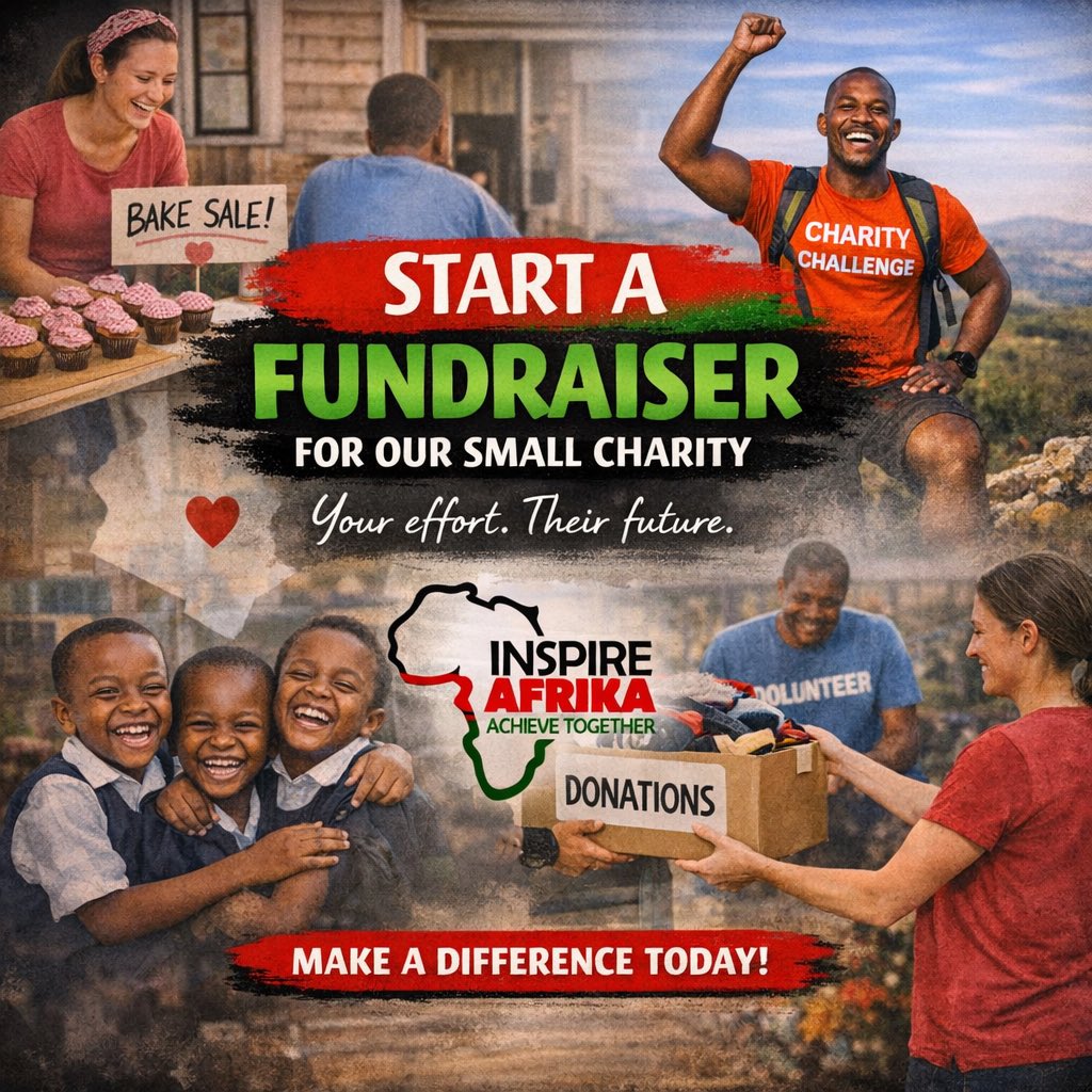 Inspire_Afrika's tweet photo. *Call to Action!*
If you’re thinking about doing a fundraiser this year, big or small, we’d love you to choose us as your charity. 
Your effort doesn’t disappear into a big pot, it goes directly to our children. Drop me a message if you would like to support us ♥️🇰🇪 pls share x https://t.co/F5OyWUcYWg