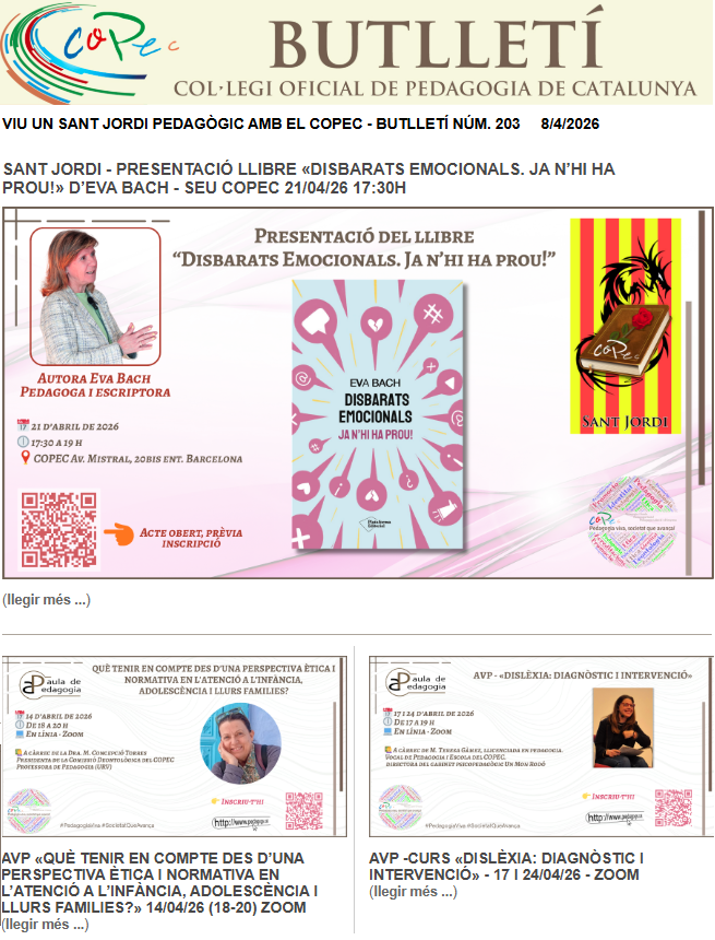 Col•legi Oficial de Pedagogia de Catalunya tweet media