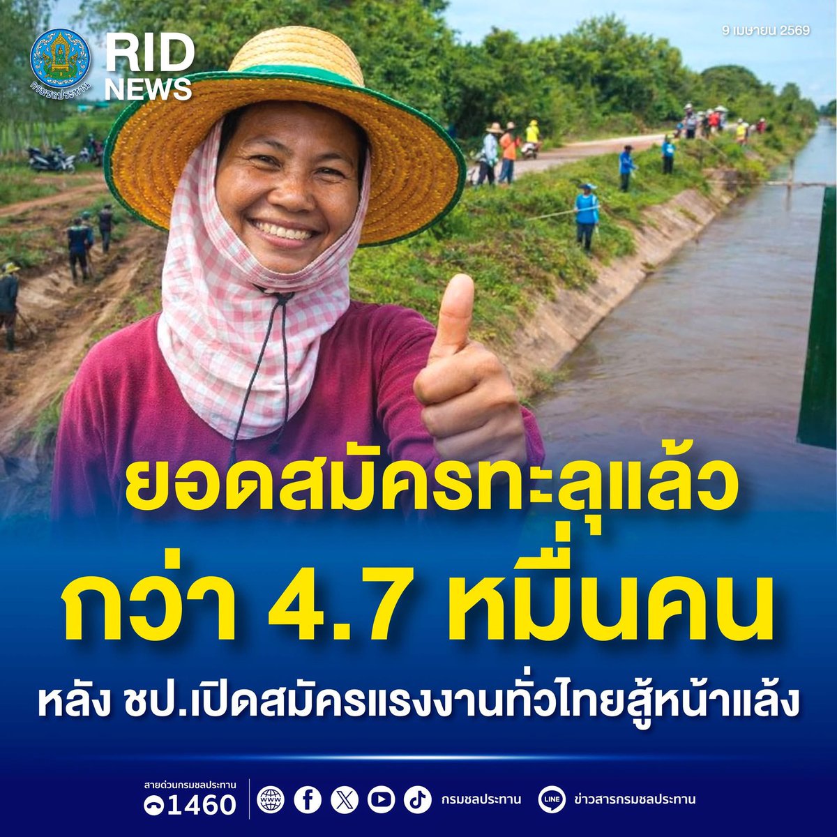 กรมชลประทาน tweet media