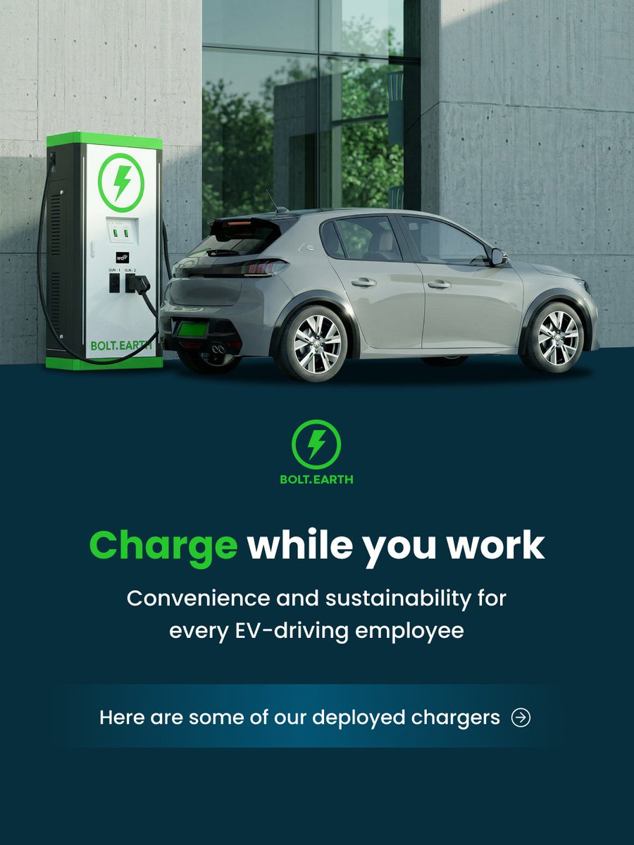 bolt_earth's tweet image. If your office or apartment doesn't have a @bolt_earth charger yet, are you even living in 2026? 🧐

We’re deploying #EVChargers across India's top enterprises and residences. 😎

Swipe to see our latest deployments &amp;gt;&amp;gt;

#BoltEarth #EVCharging #BoltEarthDeployments #EVAdoption
