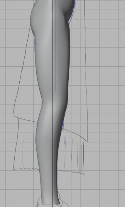 TelosCircle's tweet photo. 脚作りました！
イラスト担当じゃなくてシステム担当に聞いたら新しい視点からの助言もらえてだいぶ上手く行ったと思います！！
#ゲーム制作 #天国の死んだ日 #Blender https://t.co/VozZyPlBtz