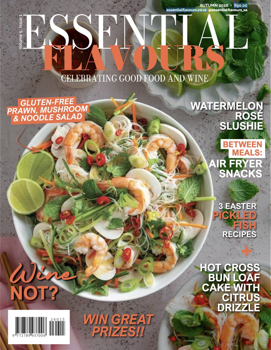 Featured in Essential Flavours magazine South Africa. 

A  win I’m really grateful for. Always special seeing my work find its way into spaces that celebrate food in such a thoughtful way.

More to come 🙌🙌🙌