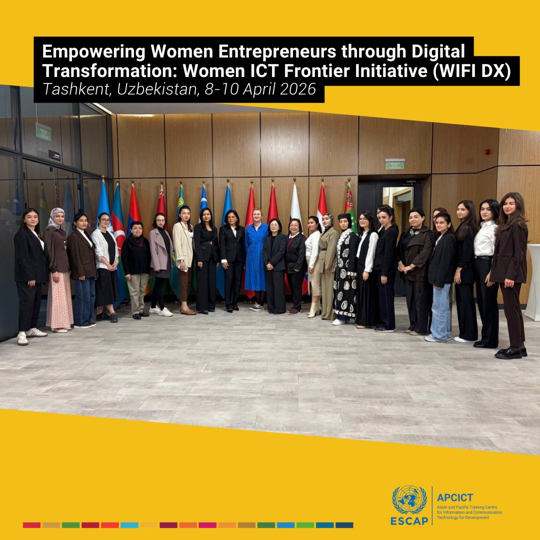 APCICT/ESCAP tweet media