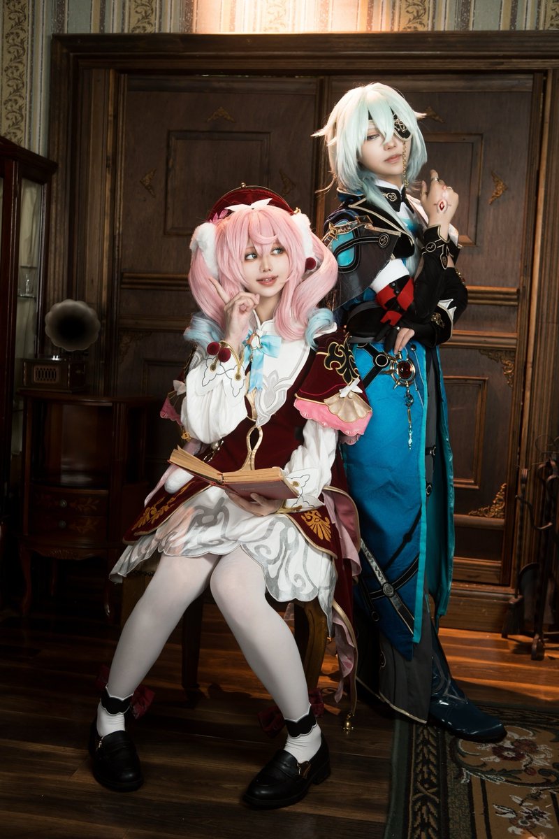 ※cosplay 崩壊スターレイル

ヒアンシー　いあ
アナイクス　衣吹
📸<a href="/kuonji_kaede/">久園寺楓@25ニコ超5スパコミ</a> 様