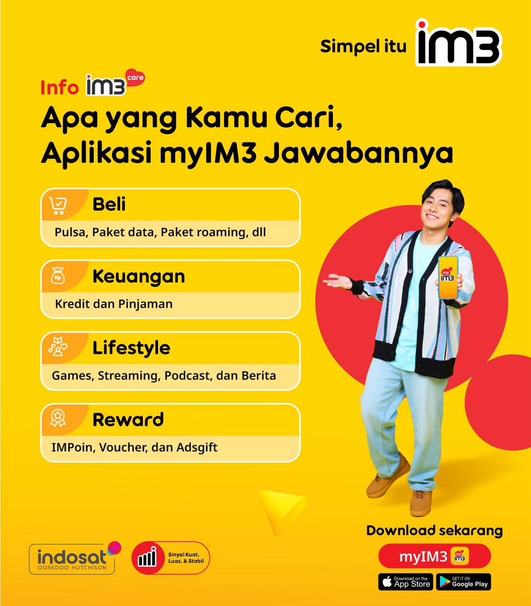 IM3 Care tweet media