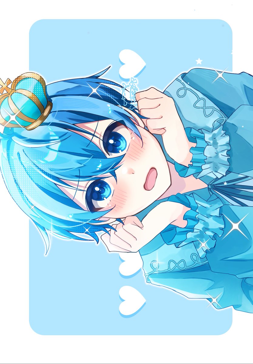 可愛いだけじゃ...？🩵

#ころんギャラリー #ころんくん