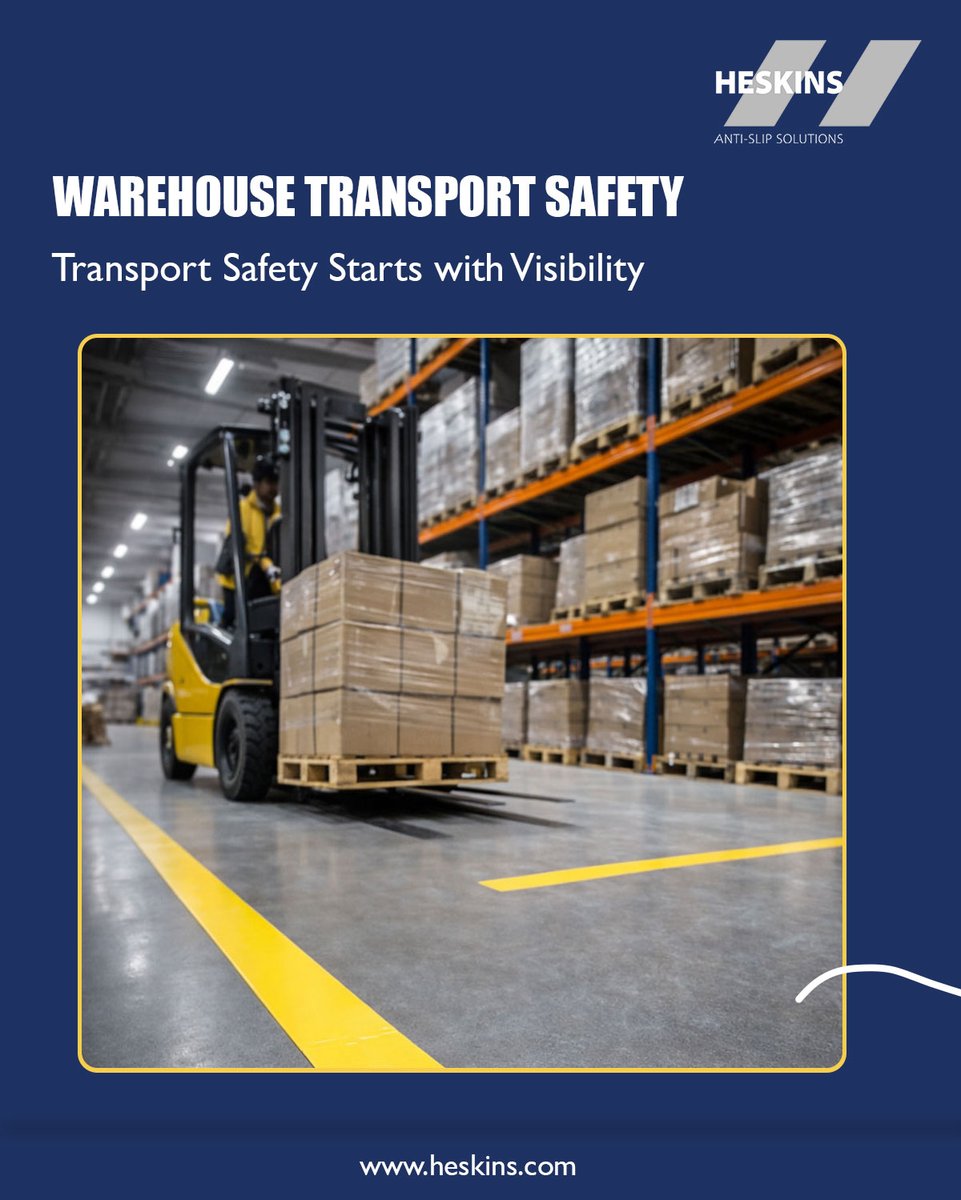 HeskinsNonSlip's tweet image. Improved Visibility for Safer Transport Operations

Discover more solutions:
🔗 heskins.com 

#Heskins #TransportSafety #ReflectiveTape