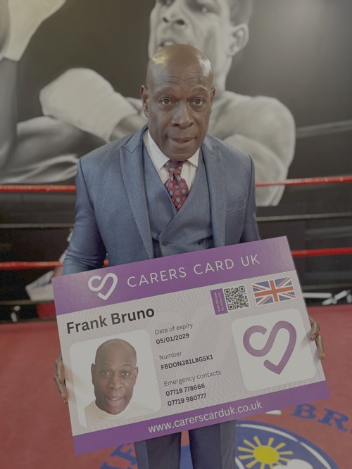 frankbrunoboxer's tweet photo. Morning I am delighted to announce my involvement & Support of Carers card UK. For years I have reminded people that its not just the "patient" who suffers but also the carers who spend time, worry and finances trying to give the patient/sufferer a better quality of life. So this is a no brainer for me. It gives savings, support & recognition with exclusive discounts, free carer tickets & wellbeing support. Interested? https://t.co/gJrbyRigpr