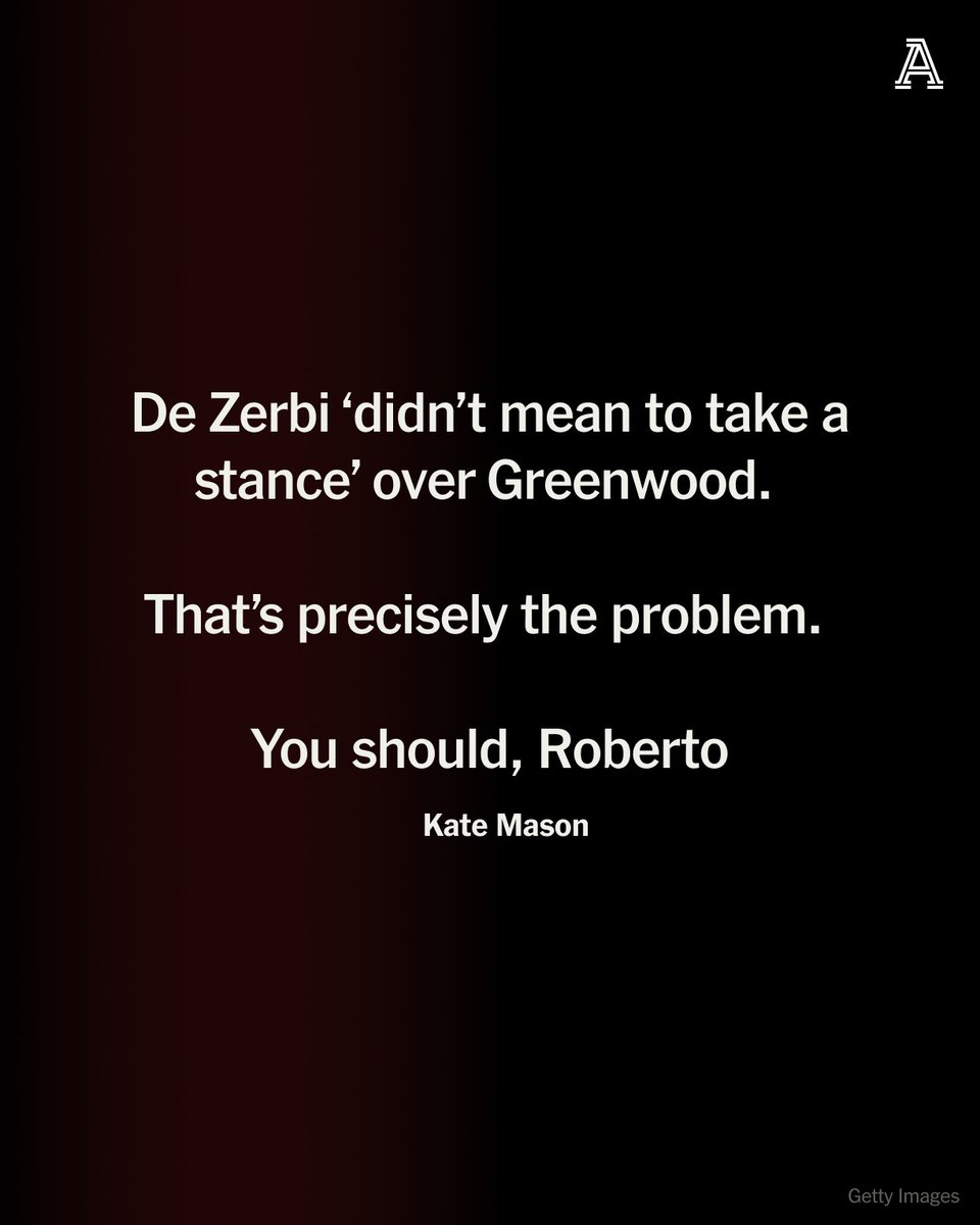 The Athletic | Football tweet media