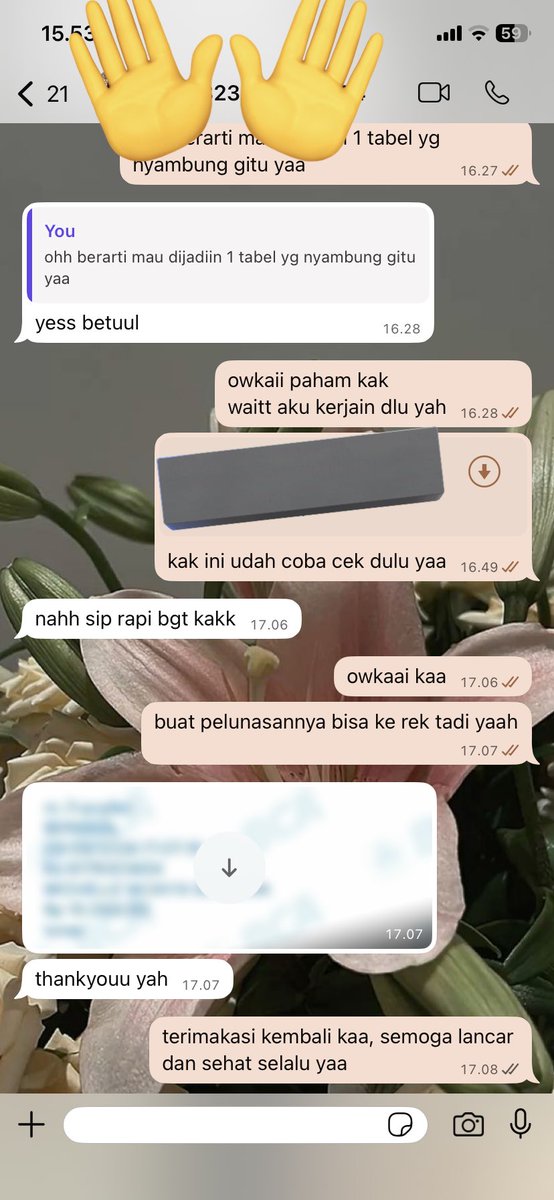 micijoki's tweet photo. T E S T I M O N I — joki rapihin tabel murah inrush di micijoki🫶🏻
#zonauang #zonajajan #jokiskripsi #jokimurah https://t.co/NHSrFIMBGv