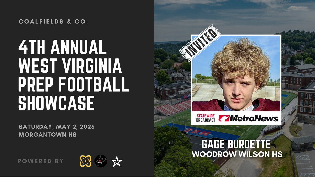Gage55_'s tweet photo. Blessed to receive an invite @CoalfieldsCo 
@CoachBHaynes @CoachBraham_ @ChrisJParry3 @CoachAC_21 @HawkMgmt @CoachDBattle @Coach_DWhitney @RealCoachRod @WVPrepFB https://t.co/8NEfqtNKOJ