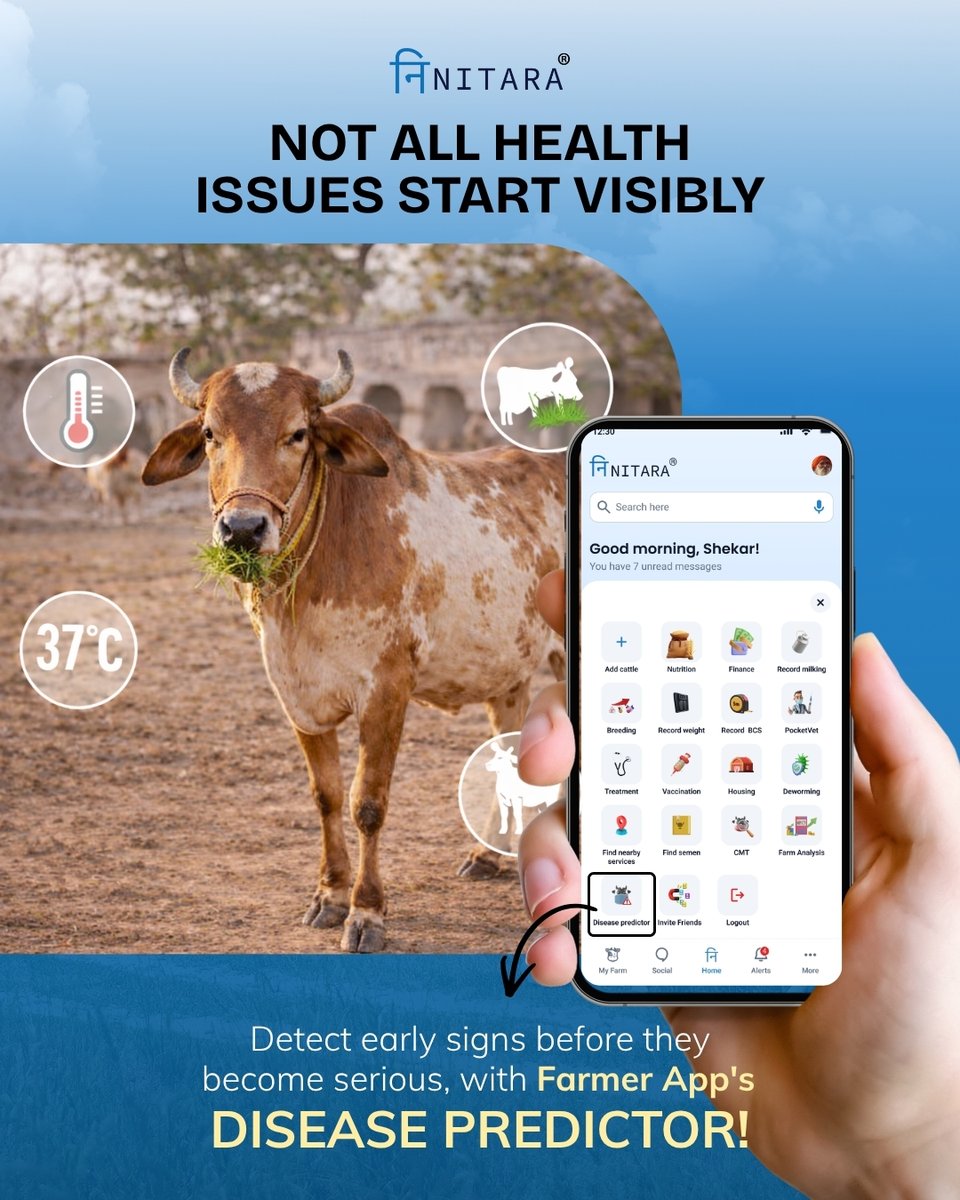 Nitara - Data-driven Dairying tweet media