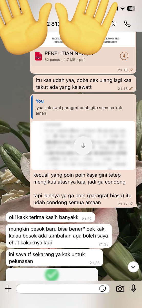 micijoki's tweet photo. T E S T I M O N I — joki rapihin file skripsi full sesuai panduan murah inrush di micijoki🫶🏻
#zonauang #zonajajan #jokiskripsi #jokimurah https://t.co/xNzdKtDtQo