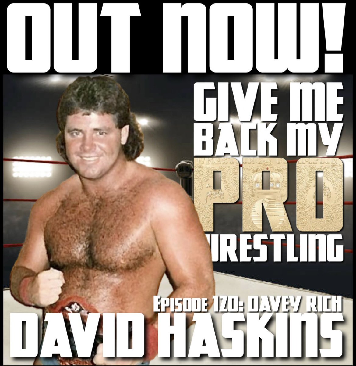 OUT NOW! David Haskins aka Davey Rich! We cover his start, Don Bass, Memphis, Jerry Lawler, Shane Douglas, Tommy Rich, Johnny Rich, the Party Boys, The RPMs, Marcus Dupree! Enjoy! 

podcasts.apple.com/us/podcast/giv…

youtu.be/d9ix4pAfk1g?si…

open.spotify.com/episode/3Risfl…

creators.spotify.com/pod/profile/gm…