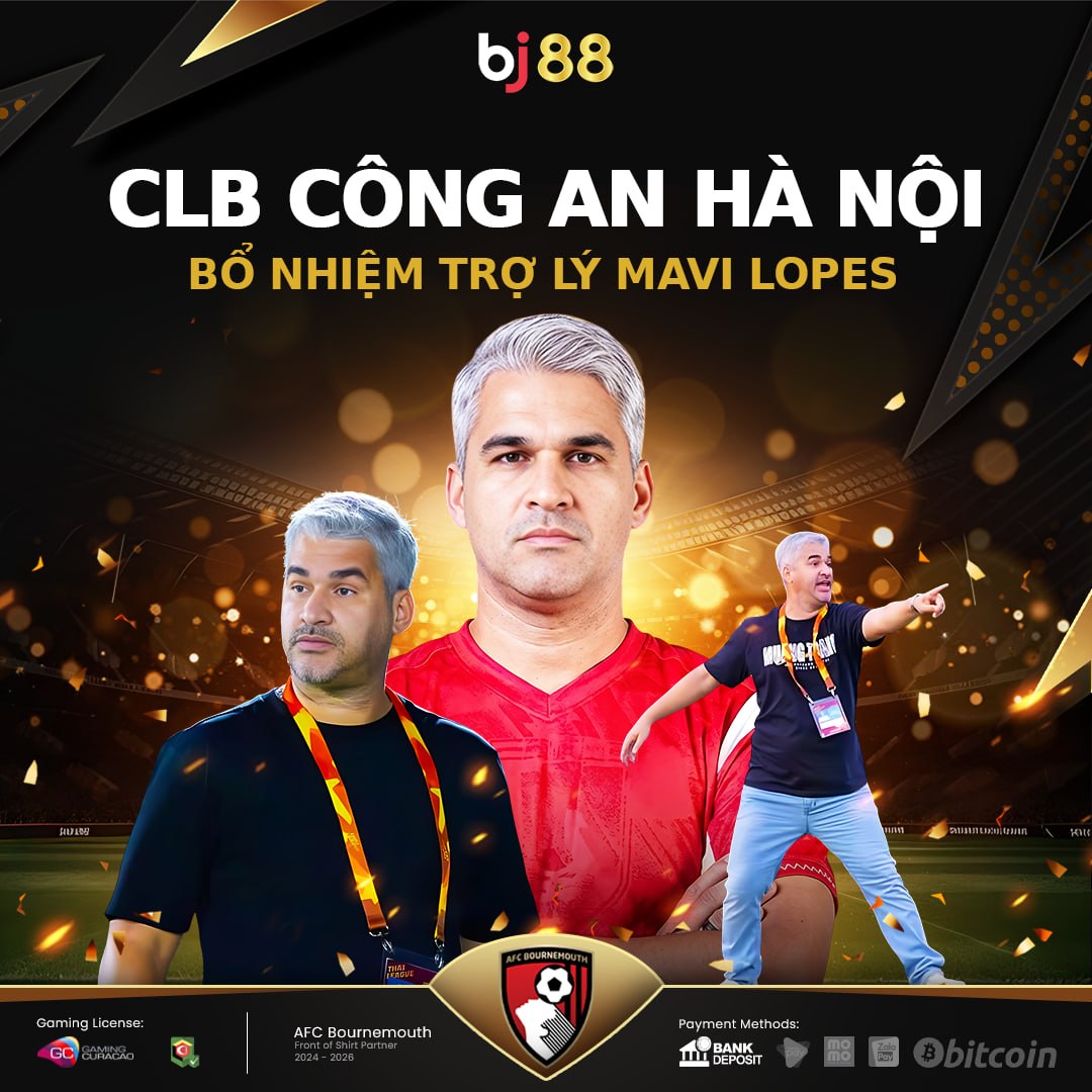 BJ88_vnm's tweet image. CLB Công an Hà Nội (CAHN) vừa chính thức công bố bản hợp đồng mới trên băng ghế chỉ đạo mang tên Mavi Lopes. Chuyên gia người Brazil sẽ đảm nhận vai trò trợ lý chiến thuật, trực tiếp sát cánh cùng huấn luyện viên trưởng Mano Polking 

#CAHN #VLeague